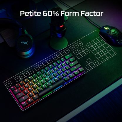 HyperX Alloy Origins 60 - Mechanical Gaming Keyboard - HX Red (US Layout) - Image 6