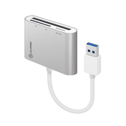 ALOGIC USB 3.0 Multi Card Reader - Micro SD SD & Compact Flash - Prime Series - Image 2
