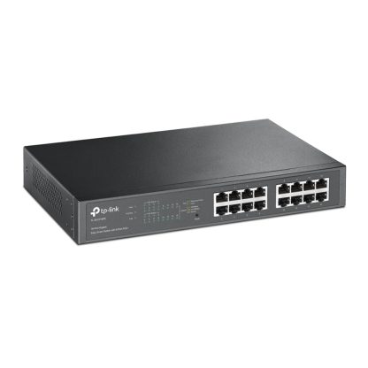 TP-Link TL-SG1016PE network switch Managed L2 Gigabit Ethernet (10/100/1000) Power over Ethernet (PoE) Black - Image 3