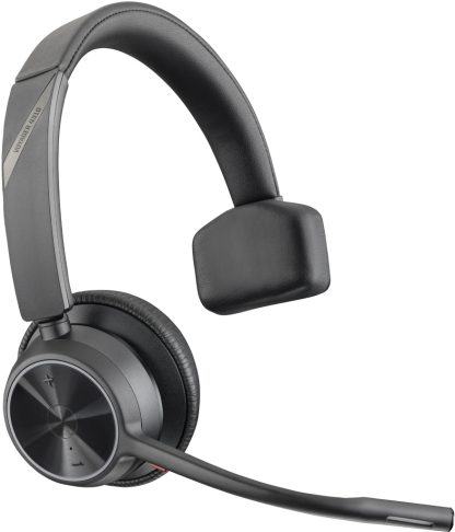 POLY Voyager 4310 UC Monaural Headset +BT700 USB-A Adapter +Charging Stand - Image 5