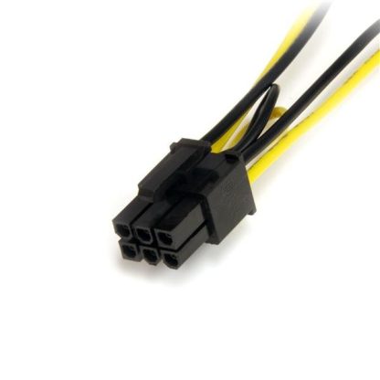 StarTech.com 6in SATA Power to 6 Pin PCI Express Video Card Power Cable Adapter - Image 3