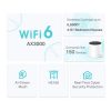 TP-Link DECO X55 (3-Pack) Dual-band (2.4 GHz / 5 GHz) Wi-Fi 6 (802.11ax) White Internal - Image 5