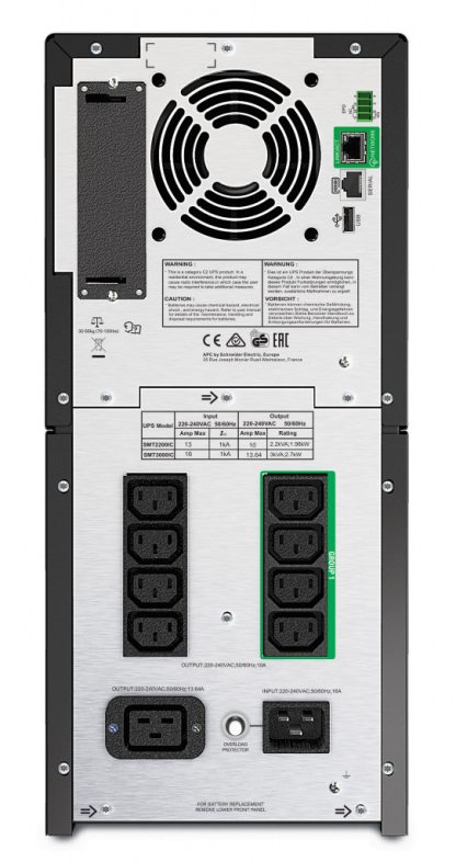 APC Smart-UPS SMT2200IC - 8x C13, 1x C19, USB, SmartConnect, 2200VA - Image 5