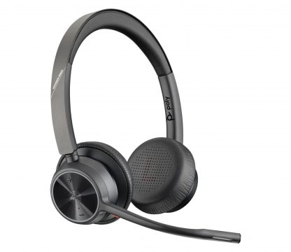 POLY Voyager 4320 Microsoft Teams Certified Headset +BT700 dongle +Charging Stand - Image 6