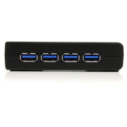 StarTech.com 4 Port Black SuperSpeed USB 3.0 Hub - 5Gbps - Image 4