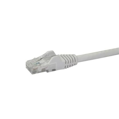 StarTech.com 1m CAT6 Ethernet Cable - White CAT 6 Gigabit Ethernet Wire -650MHz 100W PoE RJ45 UTP Network/Patch Cord Snagless w - Image 2