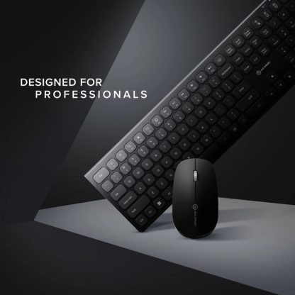ALOGIC ASKBT3WC keyboard Mouse included Home/Office RF Wireless + Bluetooth Black - Image 6