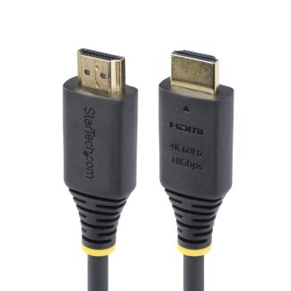 StarTech.com 4m (13ft) Premium Certified High Speed HDMI Cable, 4K 60Hz/1440p 144Hz, HDR10/HDCP 2.2/ARC, 18Gbps, UHD HDMI 2.0 C