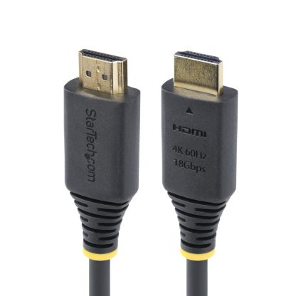 StarTech.com 4m (13ft) Premium Certified High Speed HDMI Cable, 4K 60Hz/1440p 144Hz, HDR10/HDCP 2.2/ARC, 18Gbps, UHD HDMI 2.0 C