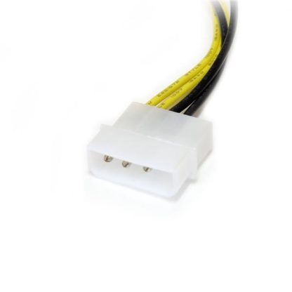 StarTech.com 6in LP4 to 8 Pin PCI Express Video Card Power Cable Adapter - Image 3