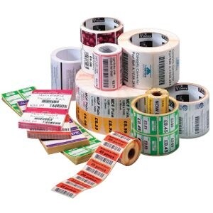 Zebra Label Paper 4x1.5in (101.6x38.1mm) TT