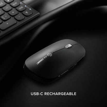 ALOGIC ASKBT3WC keyboard Mouse included Home/Office RF Wireless + Bluetooth Black - Image 2