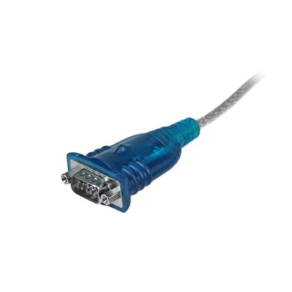 StarTech.com 17in (43cm) 1-Port USB to RS232 DB9 Serial Adapter Cable, USB to Serial Adapter Cable - M/M - Image 2