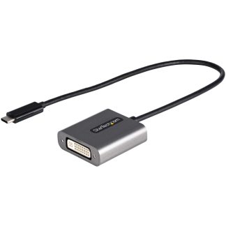 StarTech.com USB C to DVI Adapter - 1920x1200p USB-C to DVI-D Adapter Dongle - USB Type C to DVI Display/Monitor - Video Conver