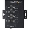 StarTech.com 4 Port Serial Hub USB to RS232/RS485/RS422 Adapter - Industrial USB 2.0 to DB9 Serial Converter Hub - IP30 Rated - - Image 2