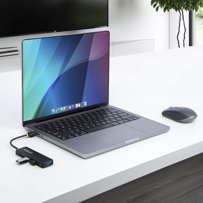StarTech.com 4-Port USB-C Hub, 5Gbps, USB-C to 4x USB-A, Bus Powered, Small Travel Mini Hub, Multi-Port USB 3.0 Splitter, Porta - Image 11