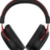 HyperX Cloud II Wireless - Gaming Headset (Black-Red) (HHSC2X-BA-RD/G) - Image 2