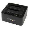 StarTech.com Dual Bay Hard Drive Duplicator, Standalone USB 3.0 (5 Gbps) / eSATA to 2.5/3.5" SATA III HDD/SSD Cloner/Copier, Har