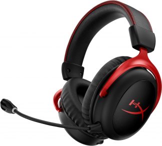 HyperX Cloud II Wireless - Gaming Headset (Black-Red)