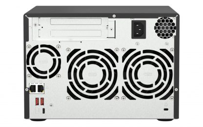 QNAP TS-673A NAS Tower Ryzen Embedded V1500B 8 GB DDR4 0 TB QNAP Turbo System Black - Image 5