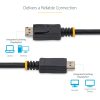 StarTech.com 50cm (1ft) DisplayPort 1.2 Cable - 4K x 2K Ultra HD VESA Certified DisplayPort Cable - Short DP to DP Cable for Mon - Image 5