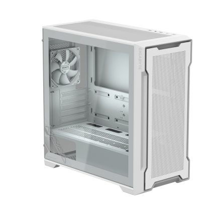 GIGABYTE C102 GLASS Midi Tower White - Image 2