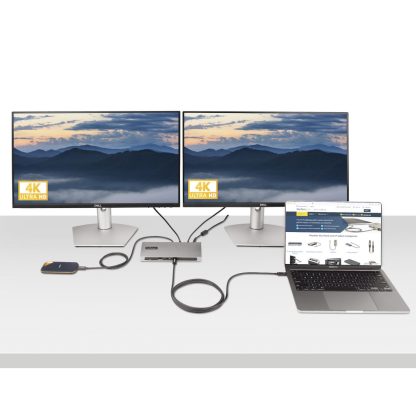 StarTech.com 6ft (2m) Active Thunderbolt 4 Cable, 40Gbps, 100W Power Delivery, 4K/8K Video, Intel-Certified Thunderbolt Cable - - Image 6
