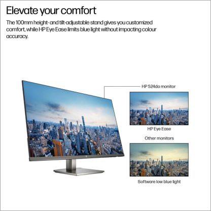 HP Series 5 23.8 inch FHD Monitor - 524da - Image 9