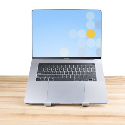 StarTech.com Foldable Laptop Riser Stand, Portable Height Adjustable Ergonomic Laptop Stand, Ventilated Aluminum Frame Supports - Image 13