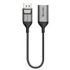 ALOGIC ULDPHDA-SGR video cable adapter 0.2 m DisplayPort HDMI Black, Silver - Image 2