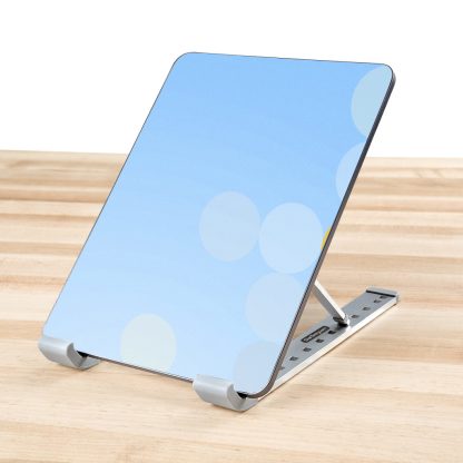 StarTech.com Foldable Laptop Riser Stand, Portable Height Adjustable Ergonomic Laptop Stand, Ventilated Aluminum Frame Supports - Image 15