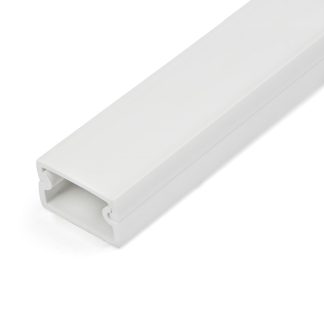 StarTech.com Solid Cable Management Raceway with Adhesive Tape & Cover, 3/4"(19mm)W x 3/8"(11mm)H - 3ft(1m) length, PVC Network/
