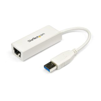 StarTech.com USB 3.0 to Gigabit Ethernet Network Adapter, 10/100/1000 Mbps, USB to RJ45, USB 3.0 to LAN Adapter, USB 3.0 Ethern
