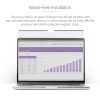 StarTech.com 15-inch MacBook Air 2023 Laptop Privacy Screen, Removable and Reversible Anti-Glare Privacy Filter, Magnetic Laptop - Image 11