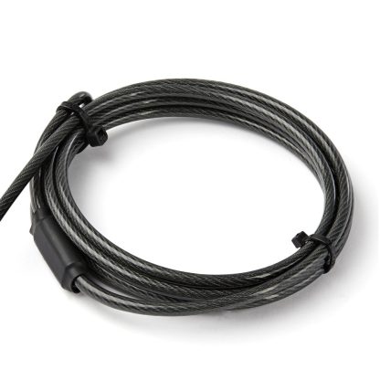 StarTech.com 6.5' (2m) 3-in-1 Universal Laptop Cable Lock - Keyed Laptop/Desktop Security Cable Lock Compatible w/ K-Slot, Nano - Image 2