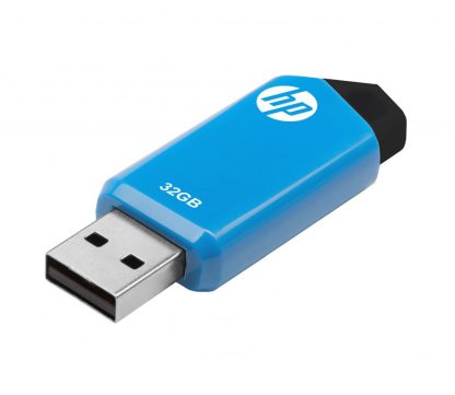 HP v150w USB flash drive 32 GB USB Type-A 2.0 Black, Blue - Image 2