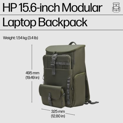 HP 15.6-inch Modular Laptop Backpack - Image 13