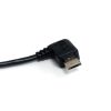 StarTech.com 3 ft Micro USB Cable - A to Right Angle Micro B - Image 2