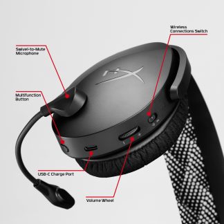 HyperX Cloud Jet - Wireless Gaming Headset (Light Blue)