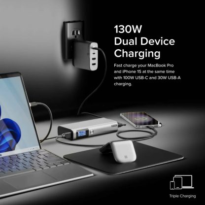 ALOGIC Ruck 20000mAh Power Bank with 130W USB Charging - Image 4