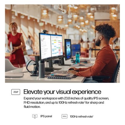 HP Series 3 Pro 23.8 inch FHD Monitor - 324ph - Image 6