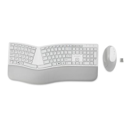 Kensington Pro Fit® Ergo Wireless Keyboard and Mouse—Gray - Image 2