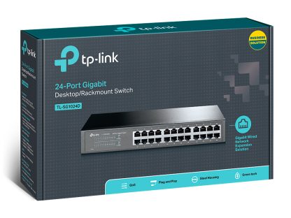 TP-Link 24-Port Gigabit Desktop/Rackmount Network Switch - Image 4