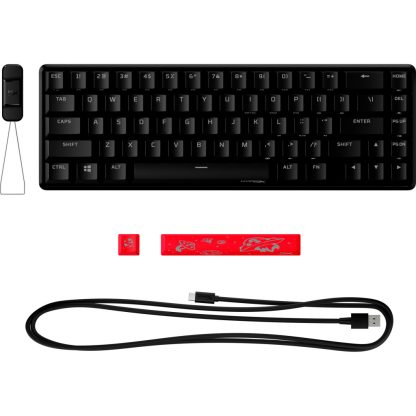 HyperX Alloy Origins 65 - Mechanical Gaming Keyboard - HX Red (US Layout) - Image 4