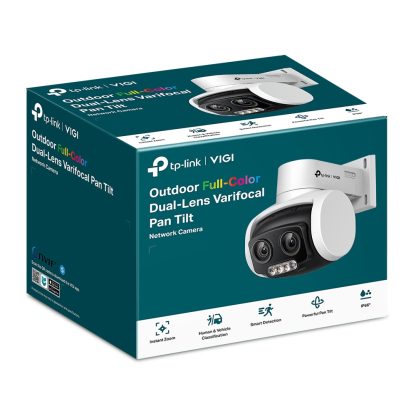 TP-Link VIGI 4MP Outdoor Full-Color Dual-Lens Varifocal Pan Tilt Network Camera - Image 5
