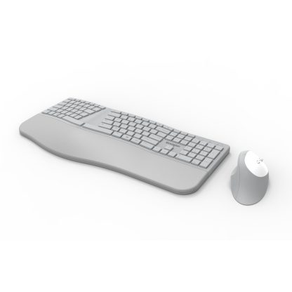Kensington Pro Fit® Ergo Wireless Keyboard and Mouse—Gray - Image 15