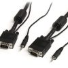StarTech.com 10m Coax High Resolution Monitor VGA Video Cable with Audio HD15 M/M