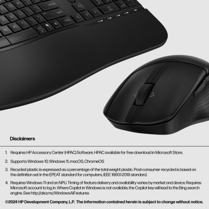 HP 685 Comfort Dual-Mode Keyboard and Mouse Combo - Image 5