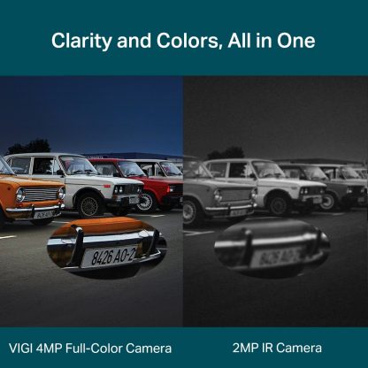TP-Link VIGI 4MP Outdoor Full-Color Dual-Lens Varifocal Pan Tilt Network Camera - Image 2