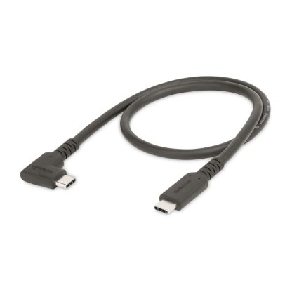 StarTech.com 1.6ft (50cm) Rugged Right Angle USB-C Cable, USB 3.2 Gen 2 (10 Gbps), Full-Featured USB C to C Data transfer Cable, - Image 11